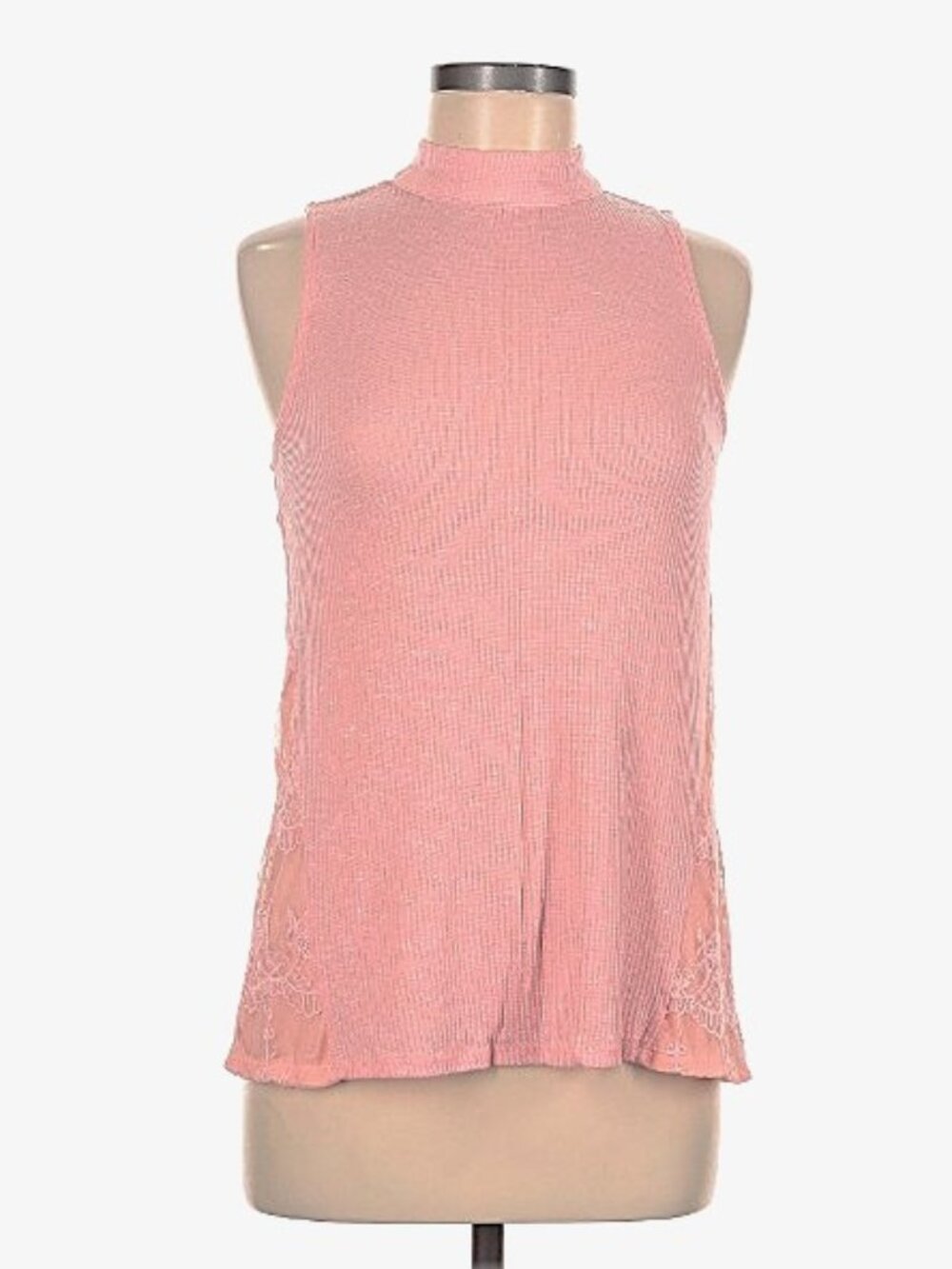 Soft Pink Women's Sleeveless top, size Medium